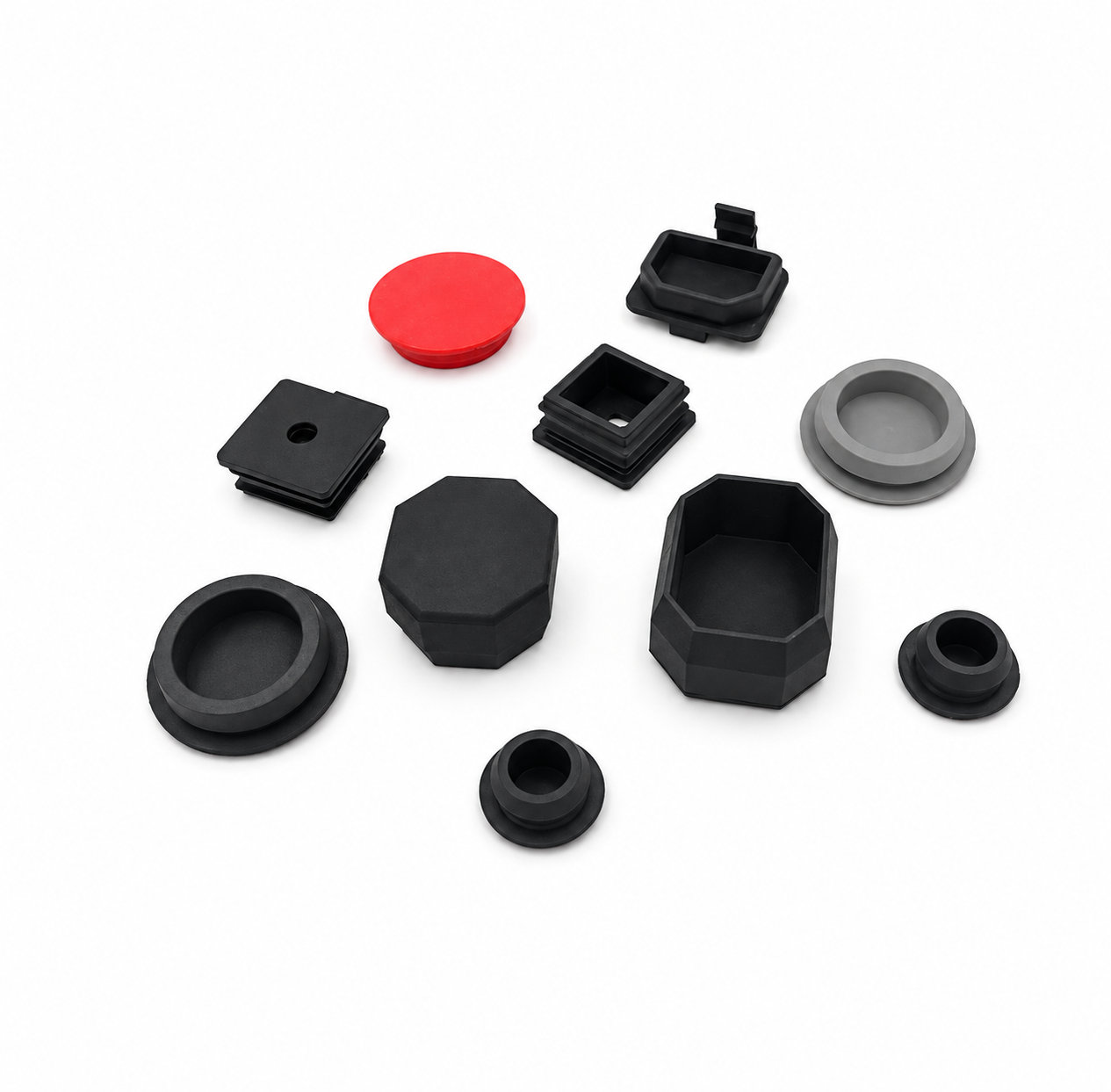 Custom made various silicone rubber anti dust plug