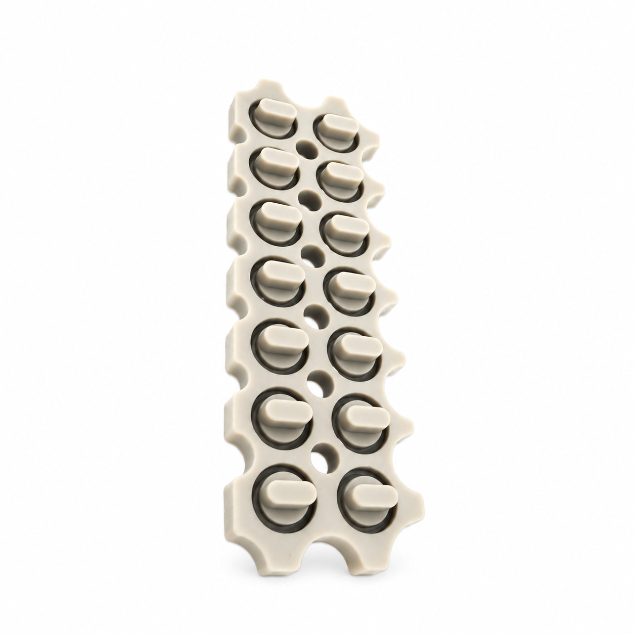 Custom special-shape silicone prototype keypads/keyboards