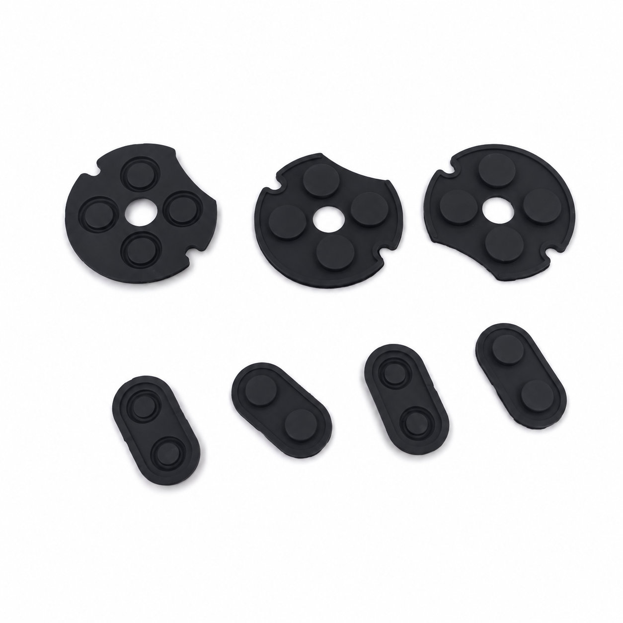 Custom made push rubber silicone button pad