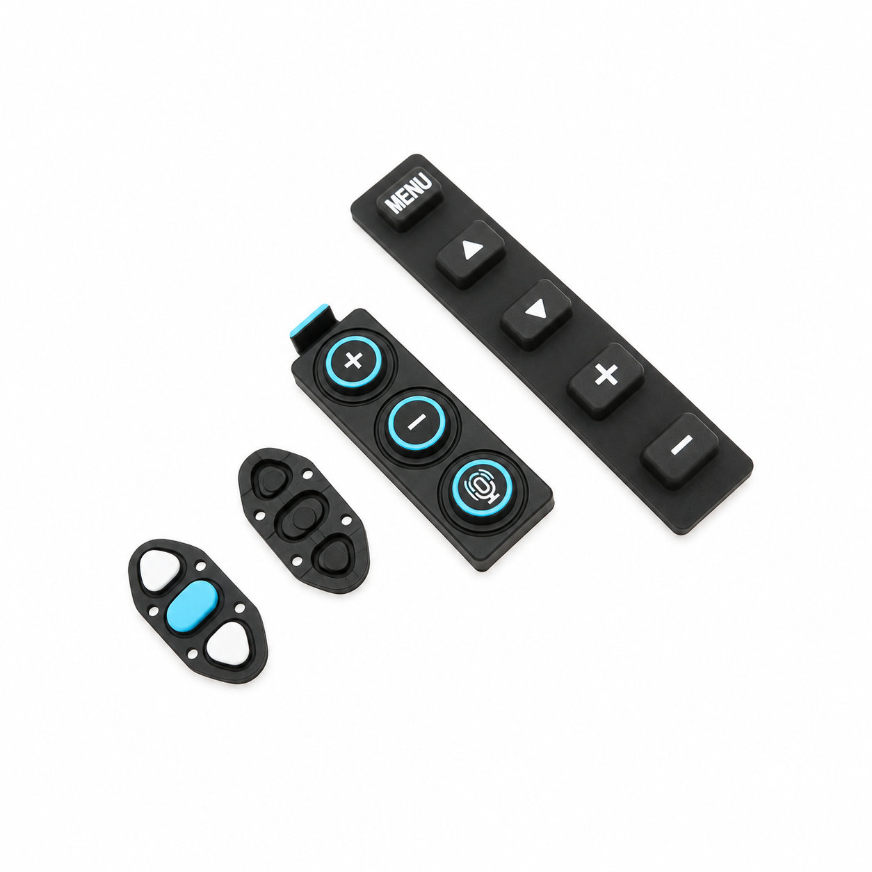 Soft touch push buttons/conductive silicone switch buttons