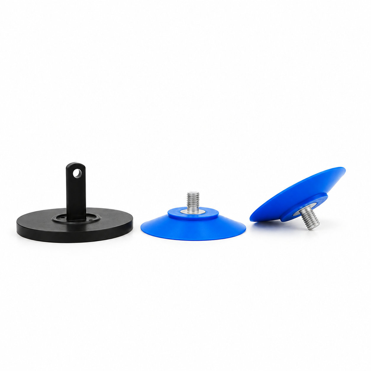 Custom made car glass silicone rubber vacuum screw suction cups