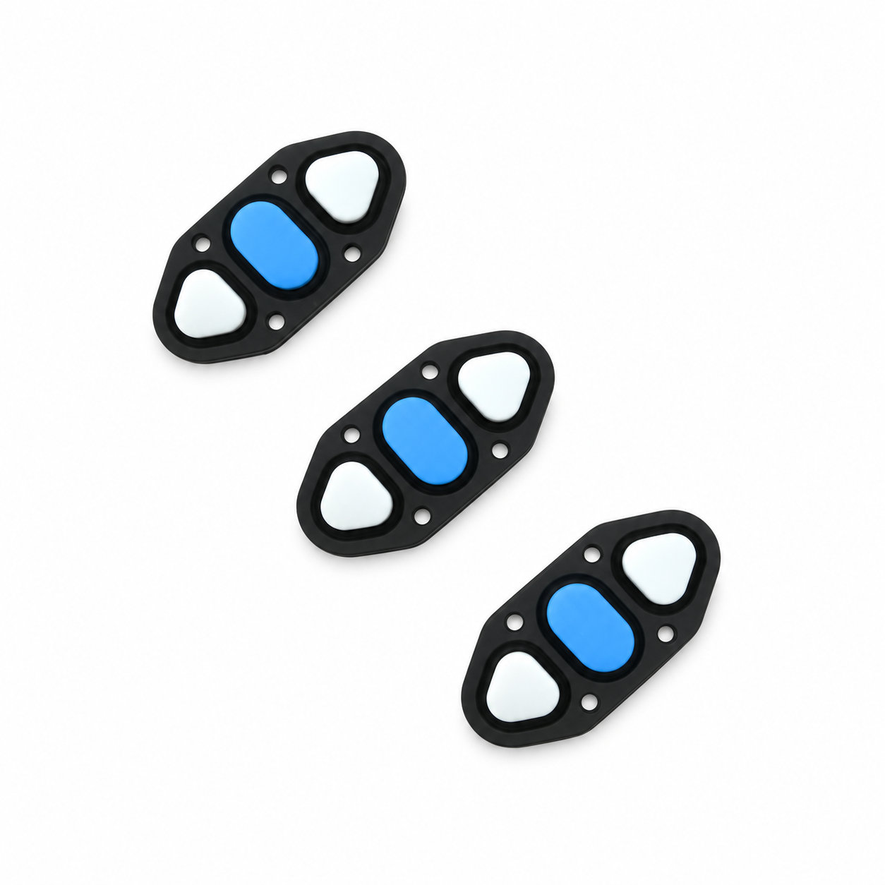 High quality elastic keypads/silicone push buttons/keystroke