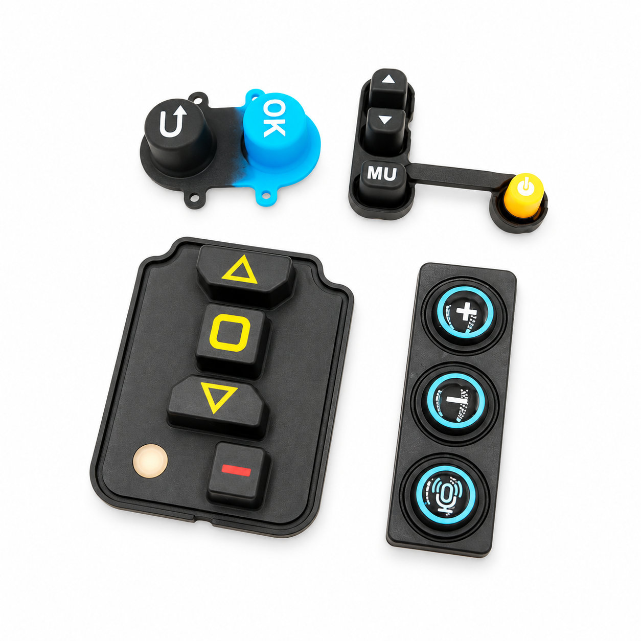automotive keypads/silicone elastic buttons/keystroke