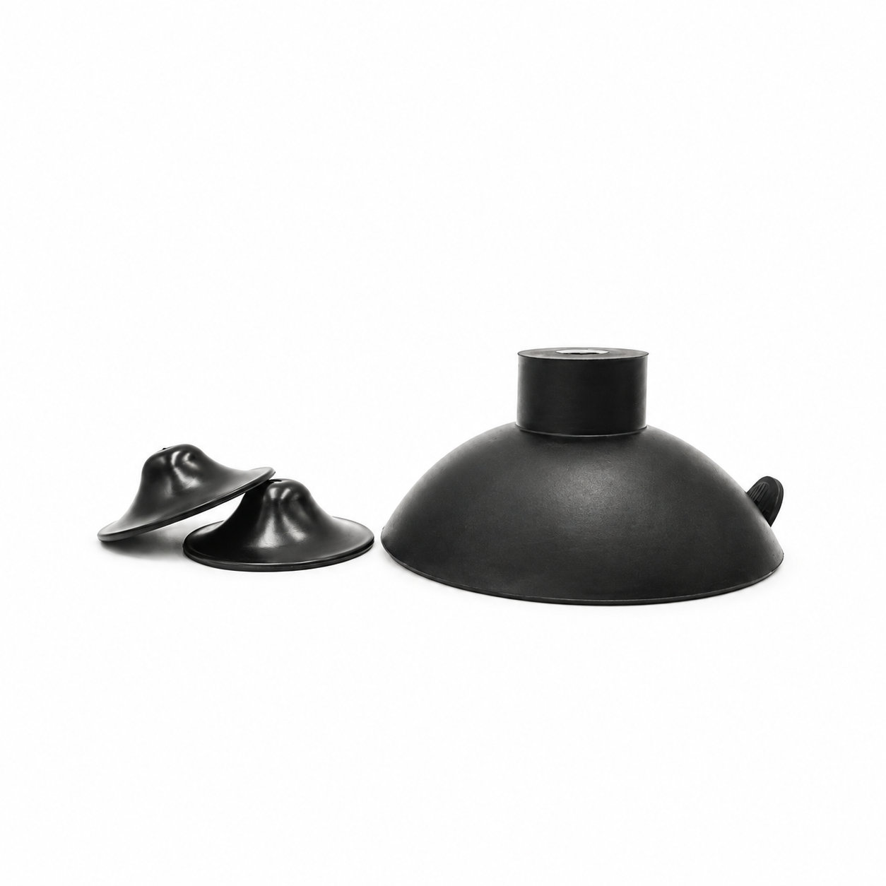 Vacuum rubber suction cups with screw and nuts