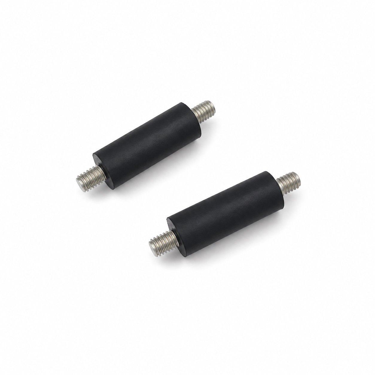 Custom molded silent rubber block/ damper with screw