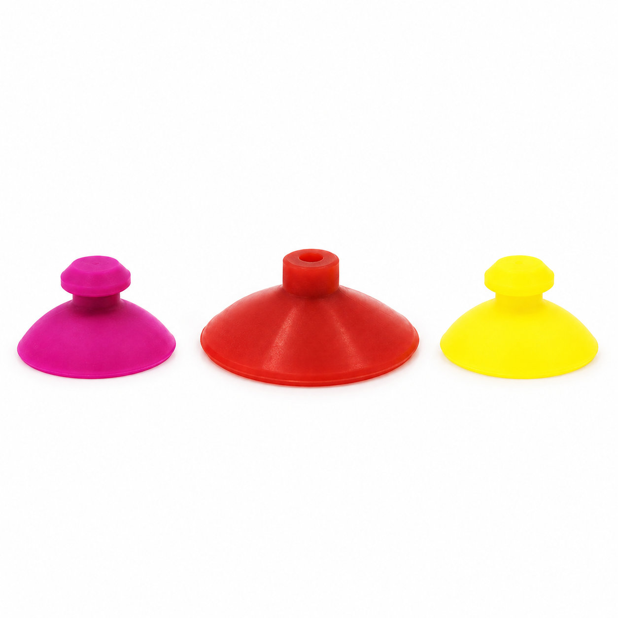 Mini mushroom head strong silicone rubber suction cup