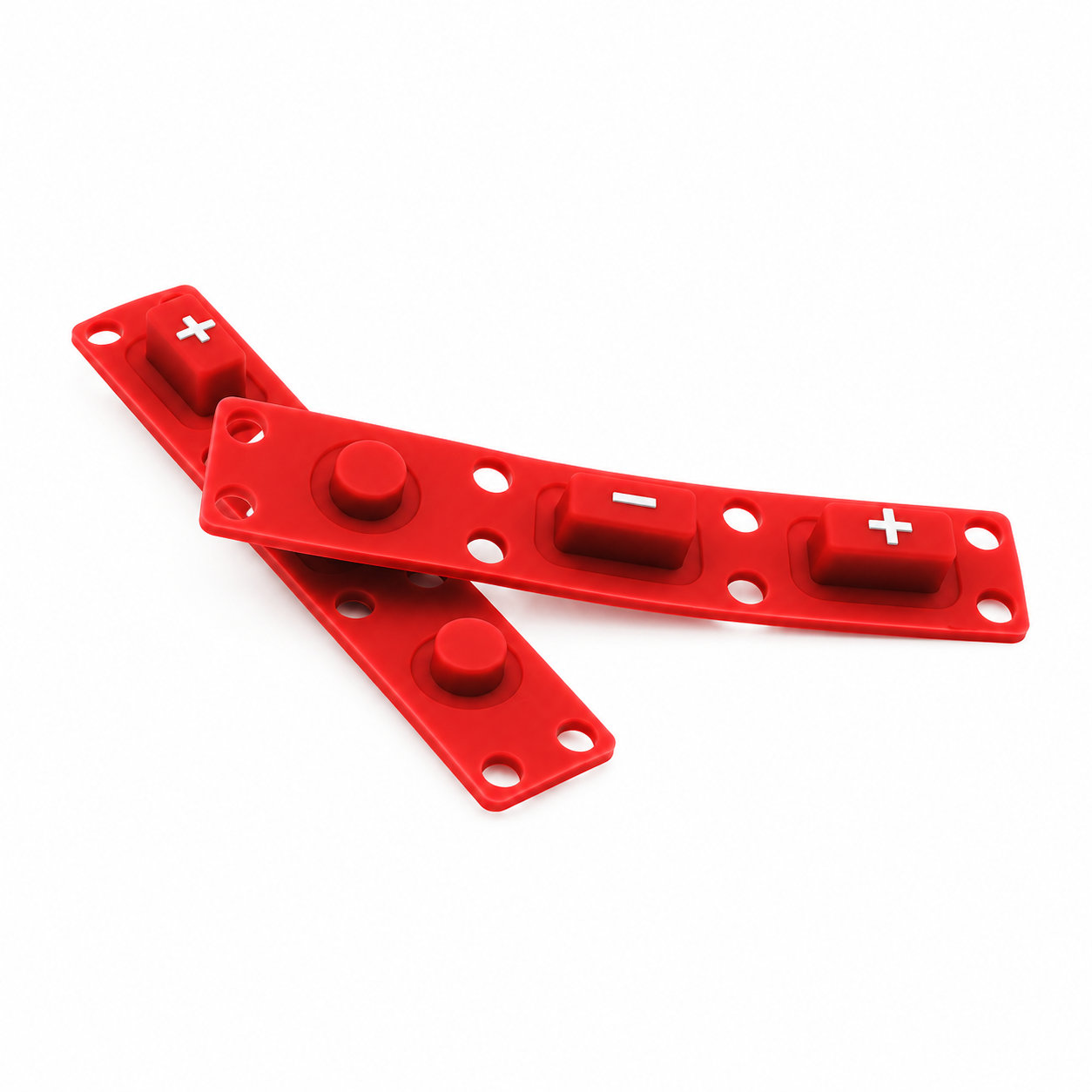 Custom conductive remote controller silicone keypad push button