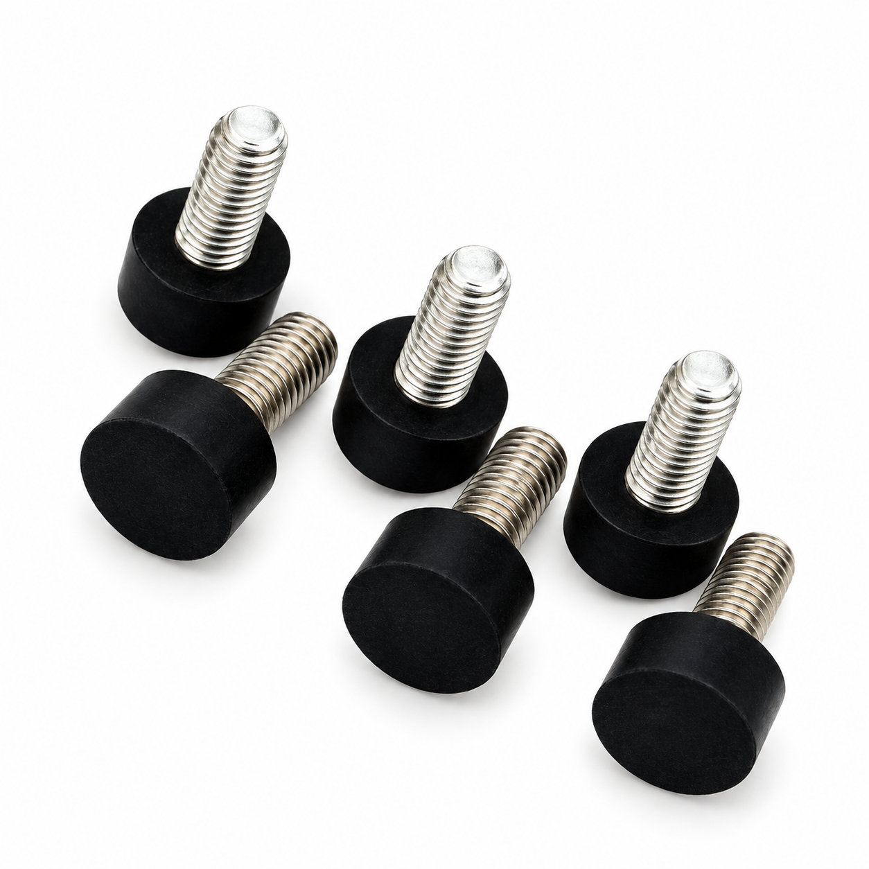 High quality small rubber vibration mounts/buffer with screw