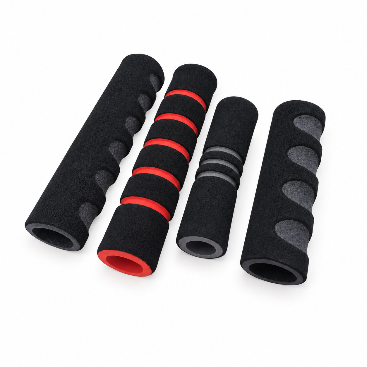 Rubber Foam Grips for Dumbbell Sponge Rubber Handlebar Grips