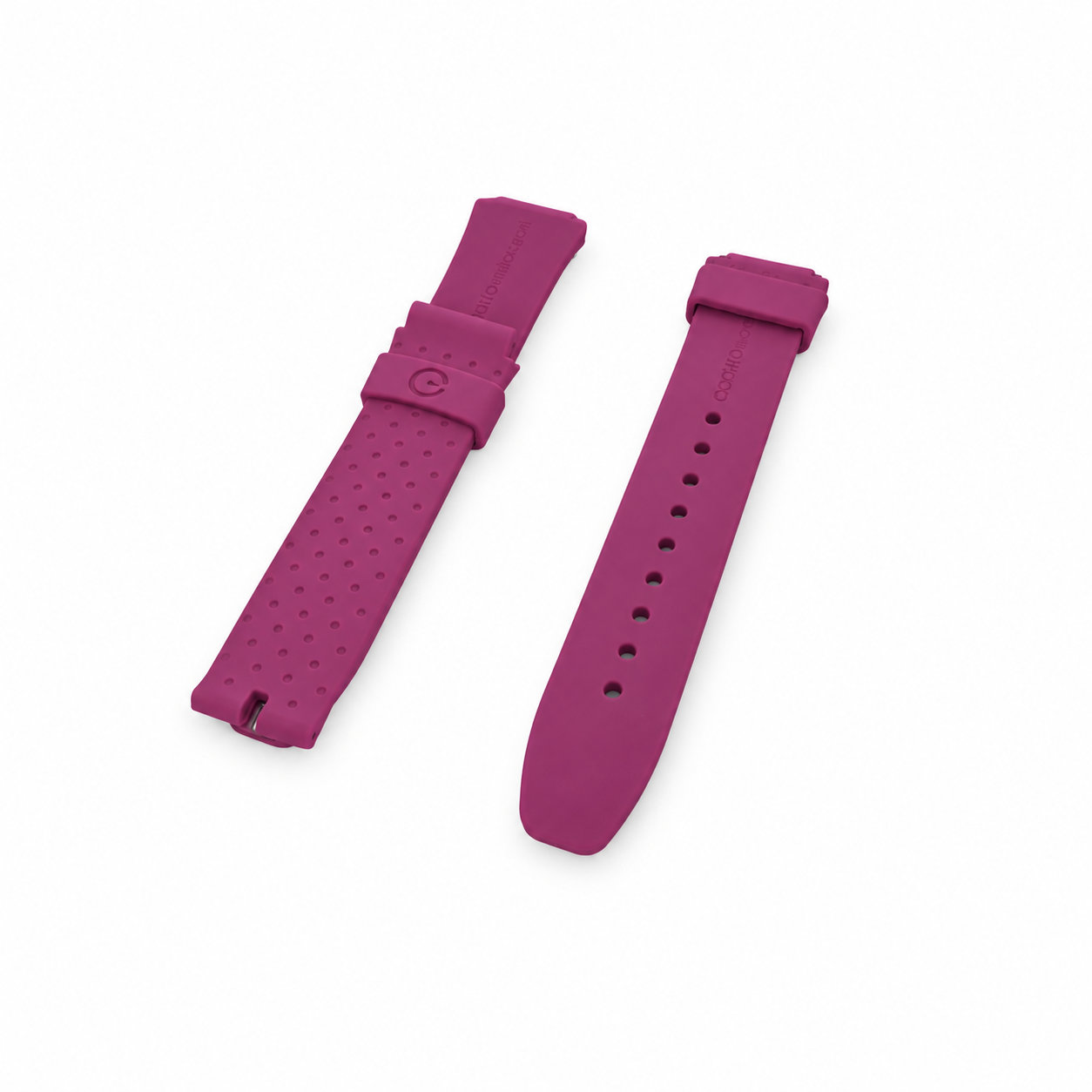 Custom adjustable silicone wristband watch