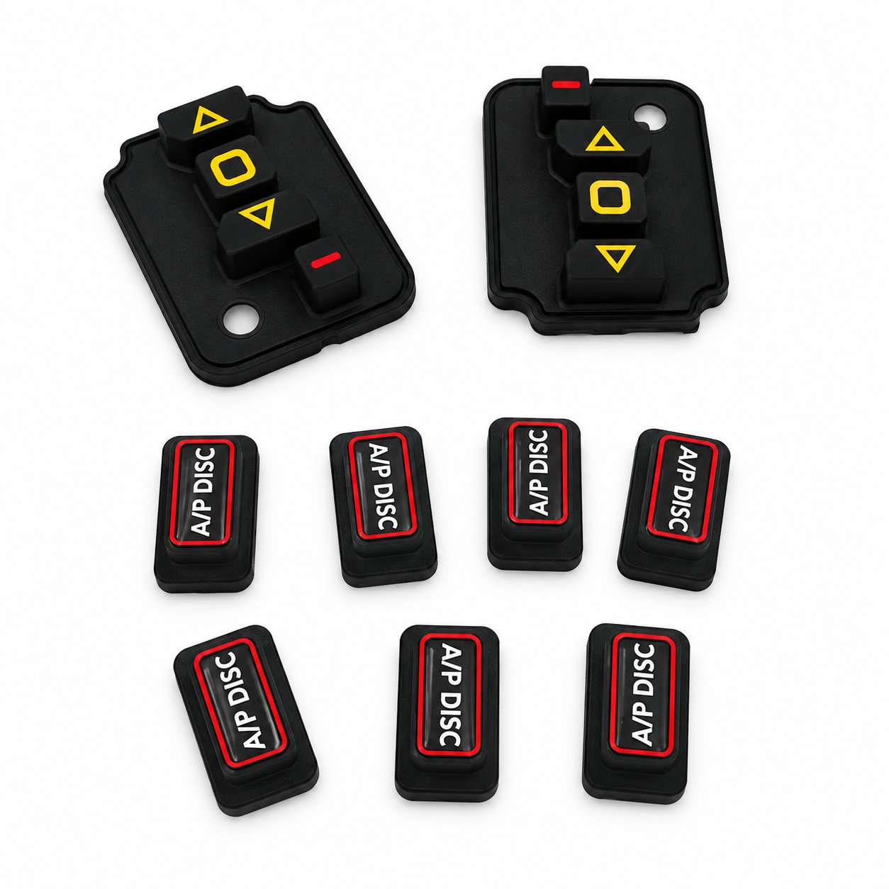 Custom made silicone button rubber keypad/electronic silicone keypad