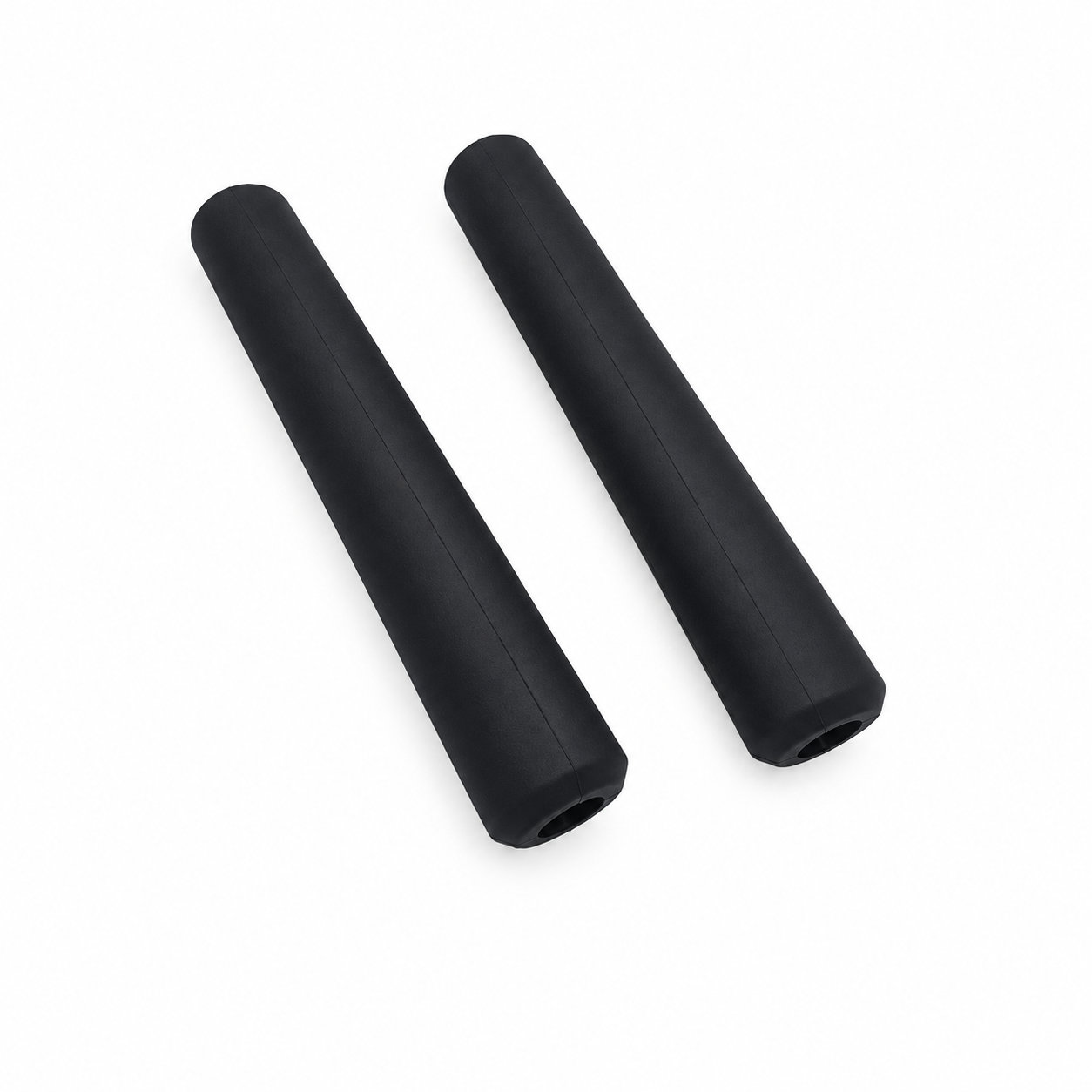 Custom made black durable non-slip rubber grips