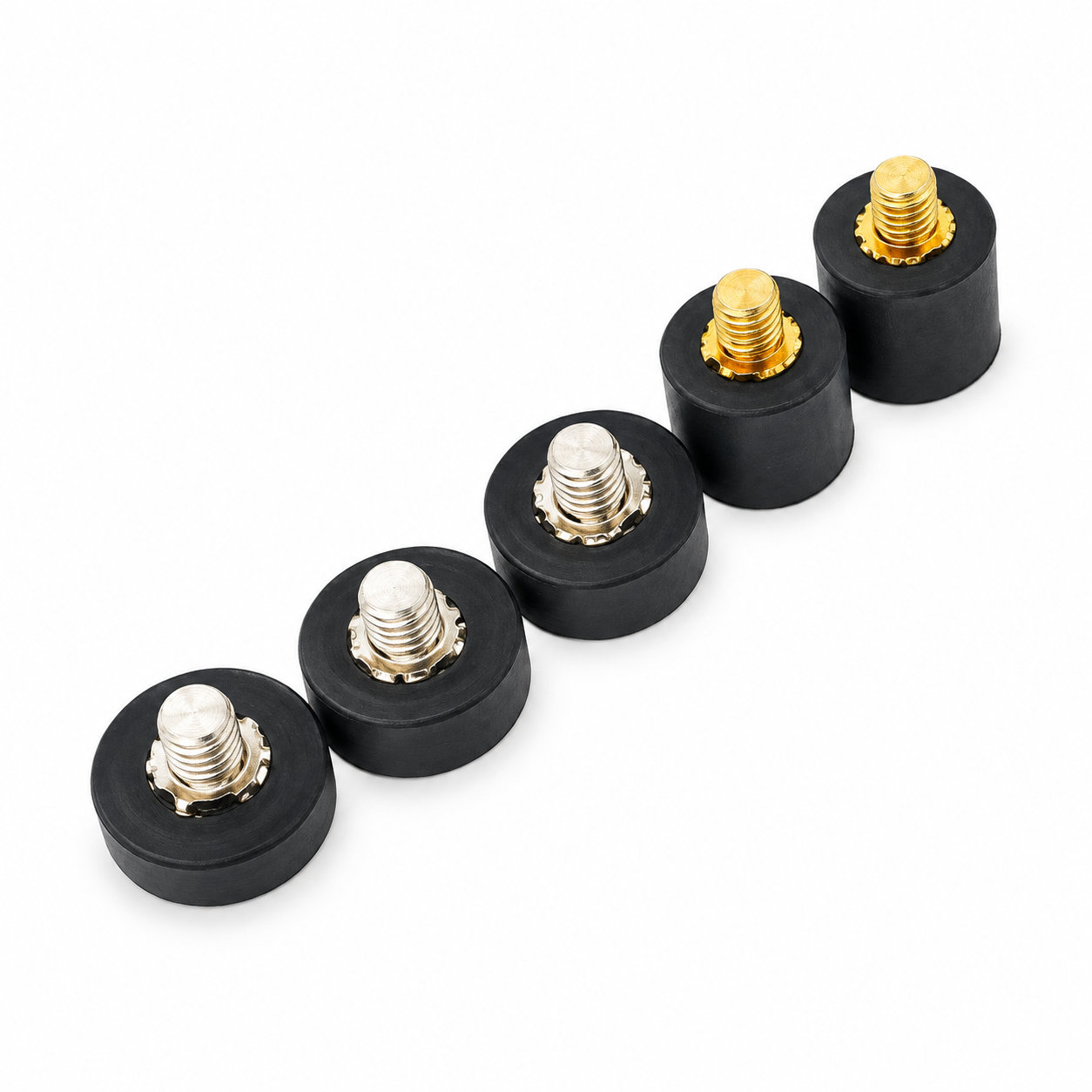 small silicone rubber damper/rubber mounts with screw