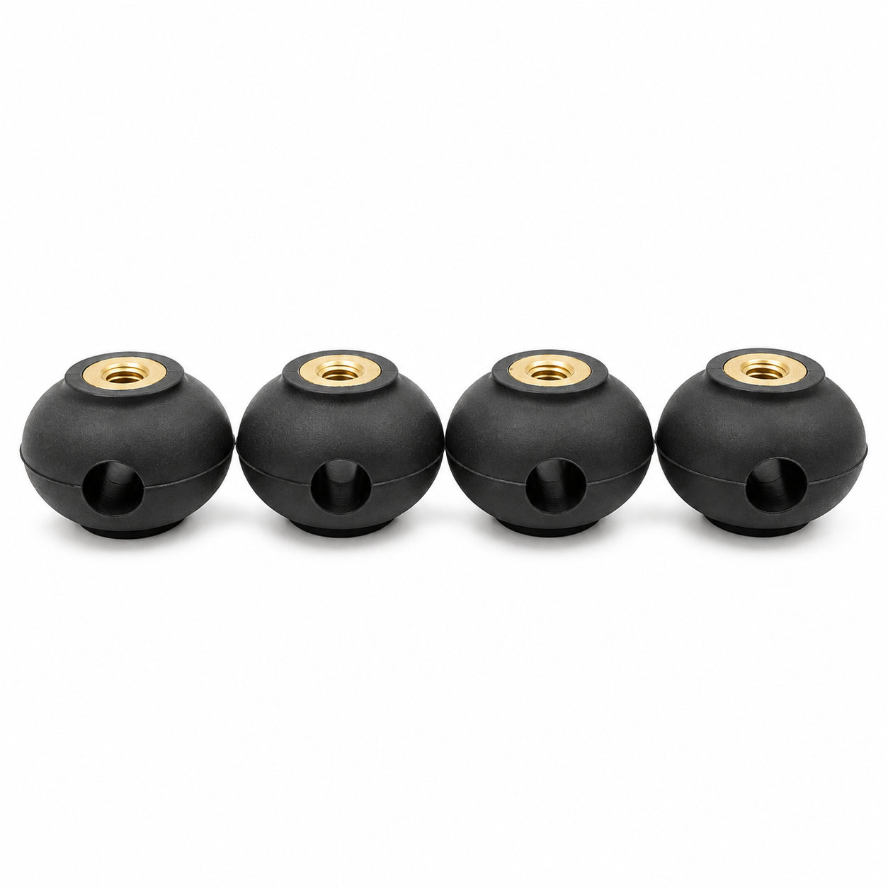 custom small silicone rubber damper/round rubber mounts