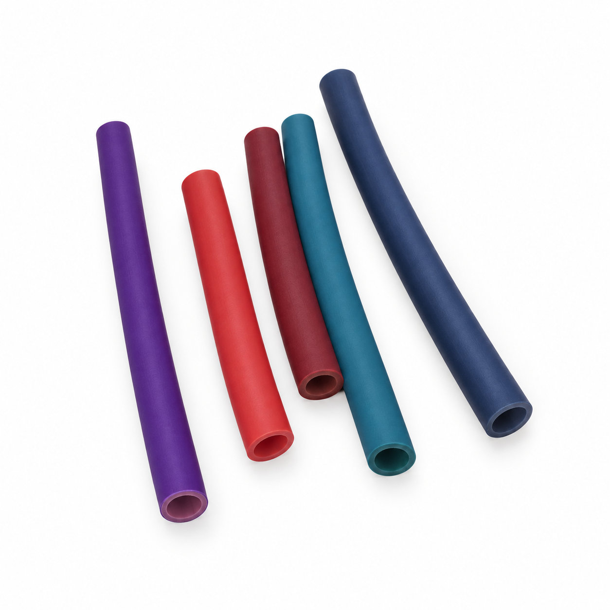Rubber tube Colorful thin silicone dust tube insulation