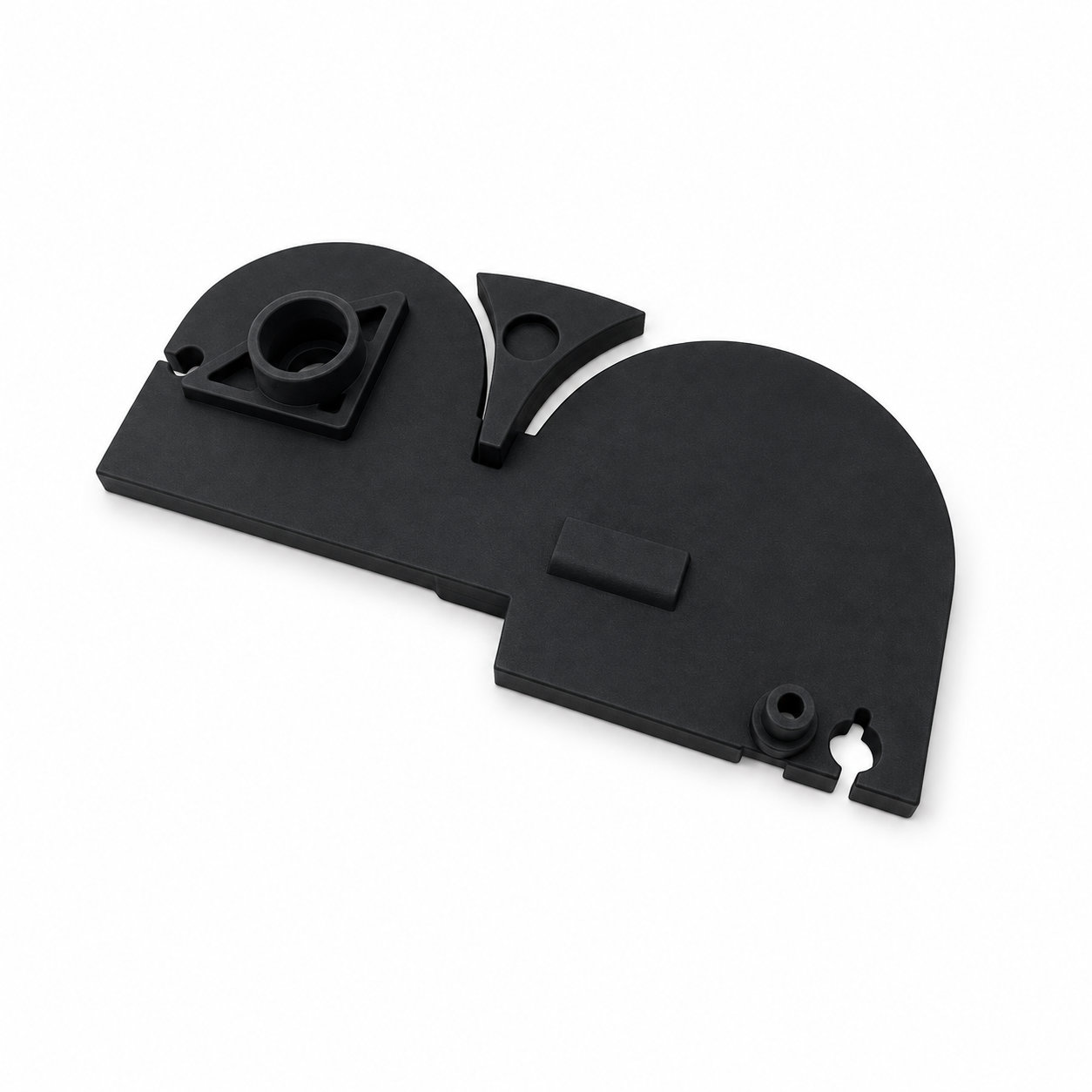 Custom made vibration rubber damping block