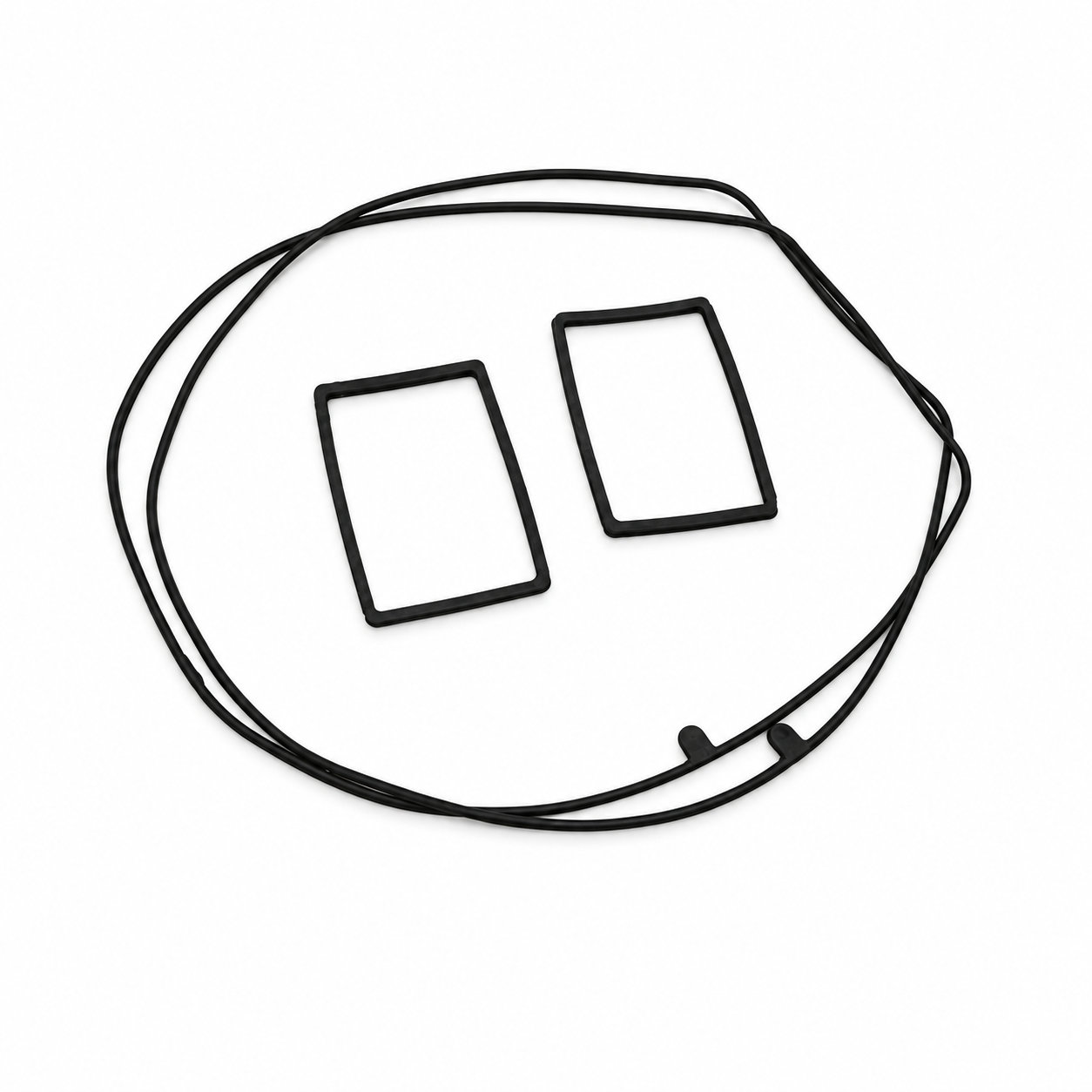 Custom made nitrile neoprene EPDM viton rubber gasket