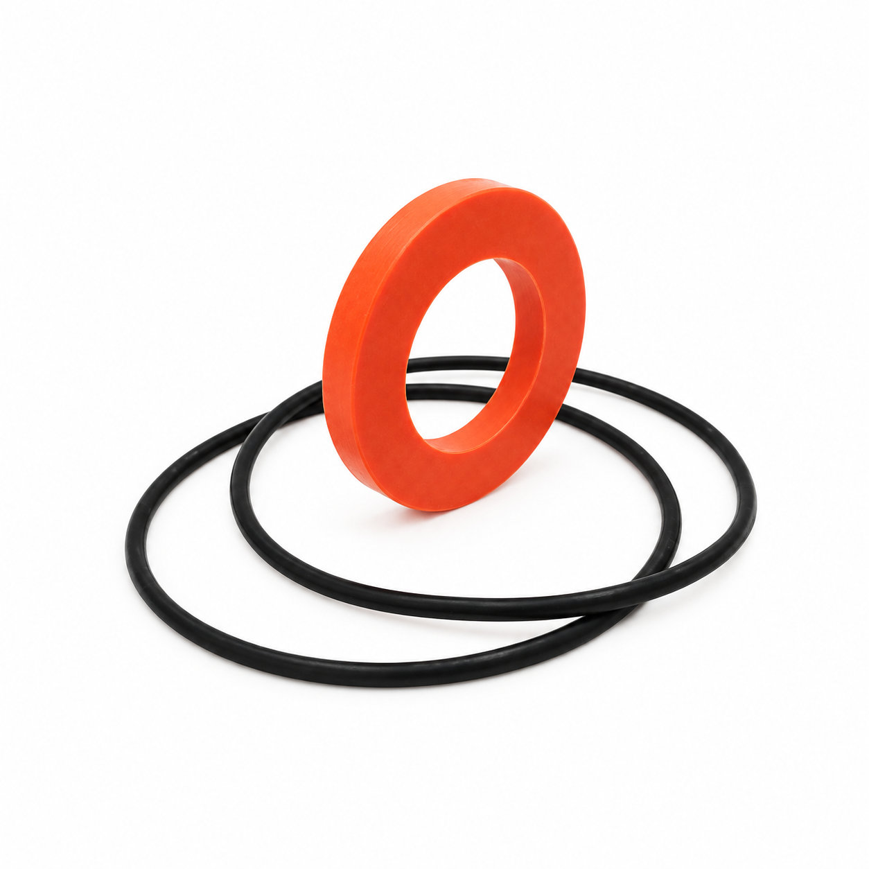 Custom molded lock and lock food container rubber gasket seals