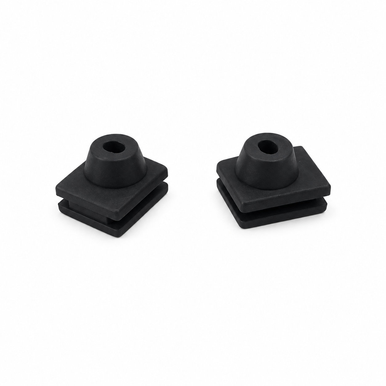 Custom made rubber rectangular silicone grommet