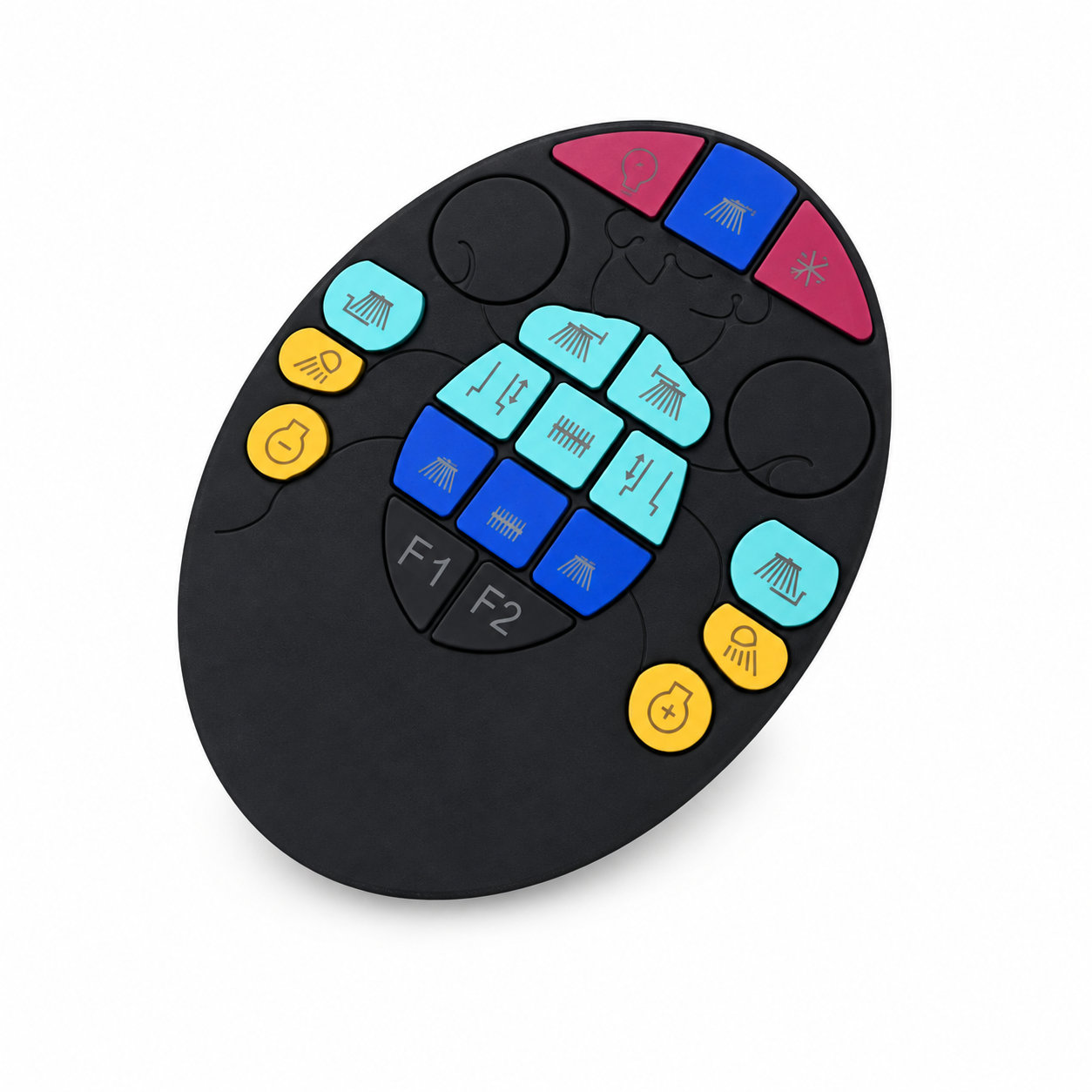Silicone rubber button pad, custom key pad