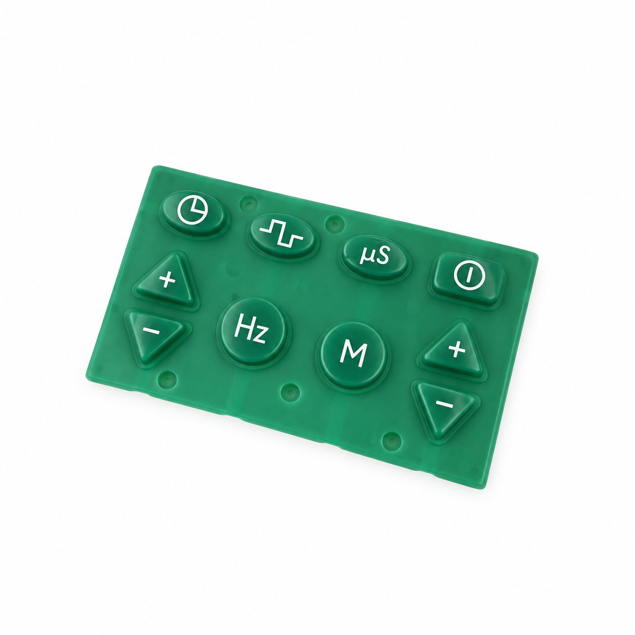 Silicone keypad for equipment, remote controller keypads