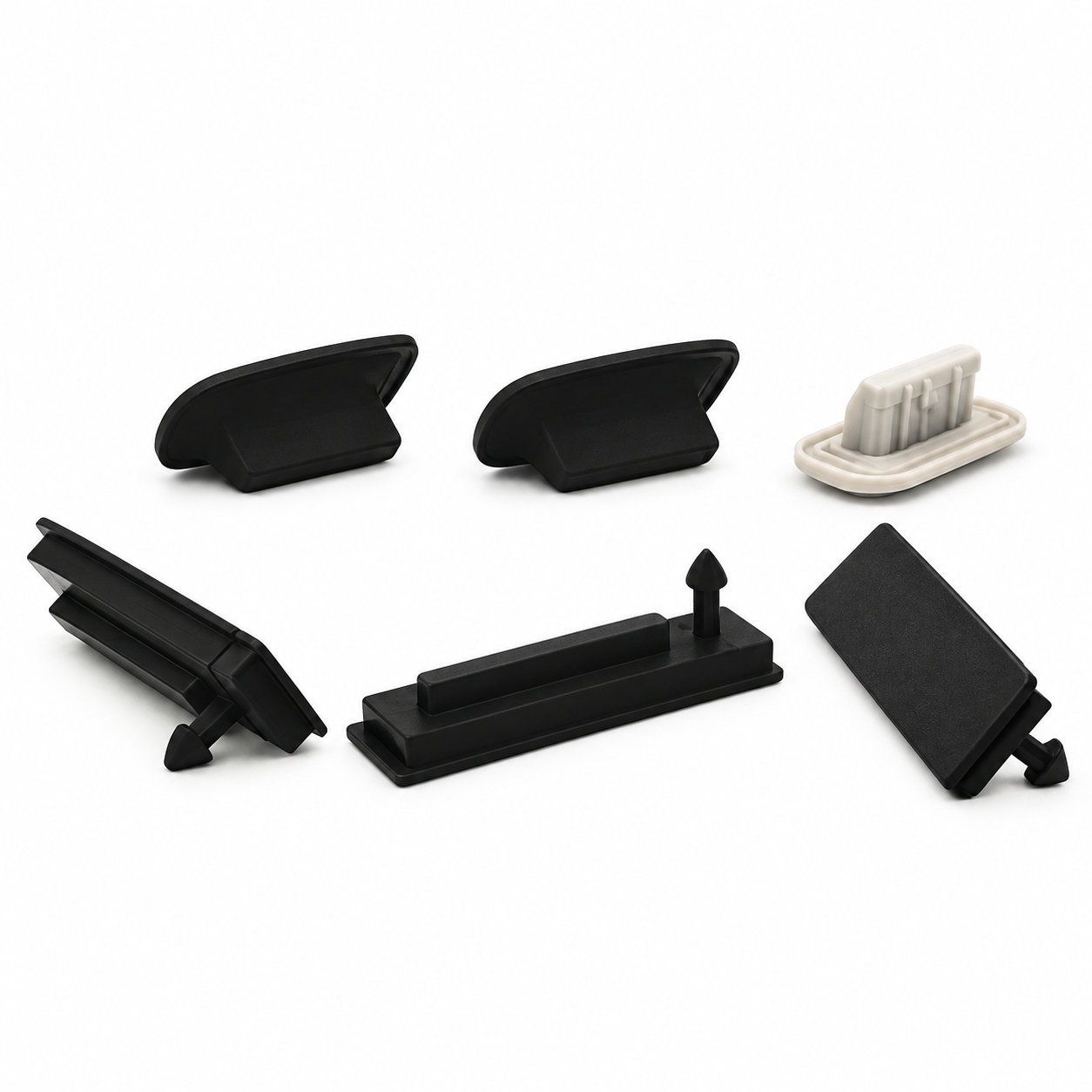 Custom shapes silicone rubber usb waterproof cap
