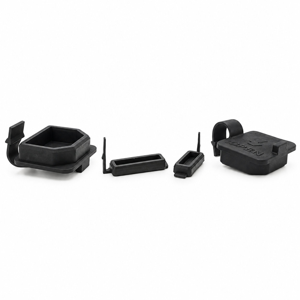 Factory custom molded micro usb rubber usb waterproof cap