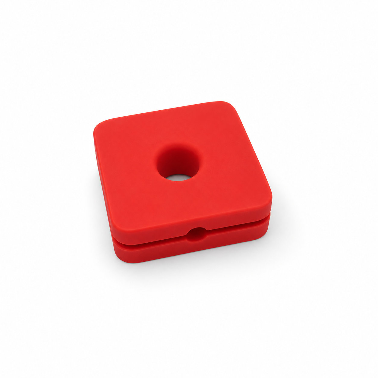 Custom rubber silicone square cable grommet wire tidy