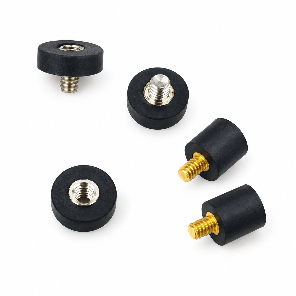High quality small rubber damper/rubber mounts with metal