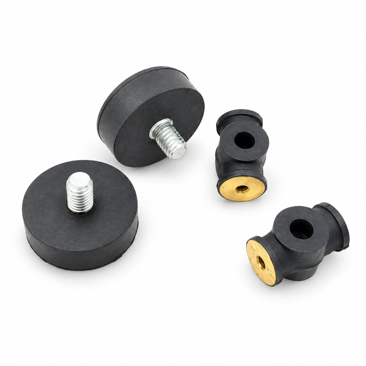 Custom small rubber mounts/rubber damper for machine