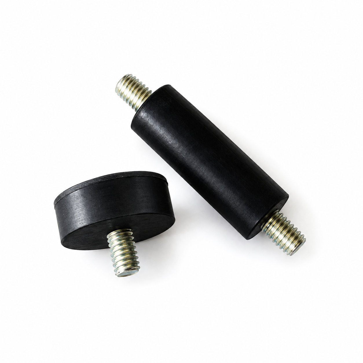 Molded silicone rubber parts/rubber damper with M8 screw