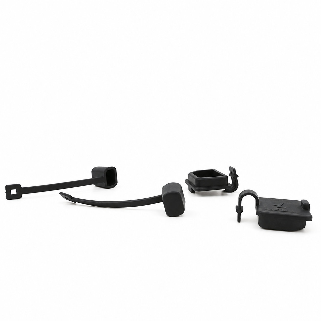 Silicone rubber USB charging port cap anti dust plug