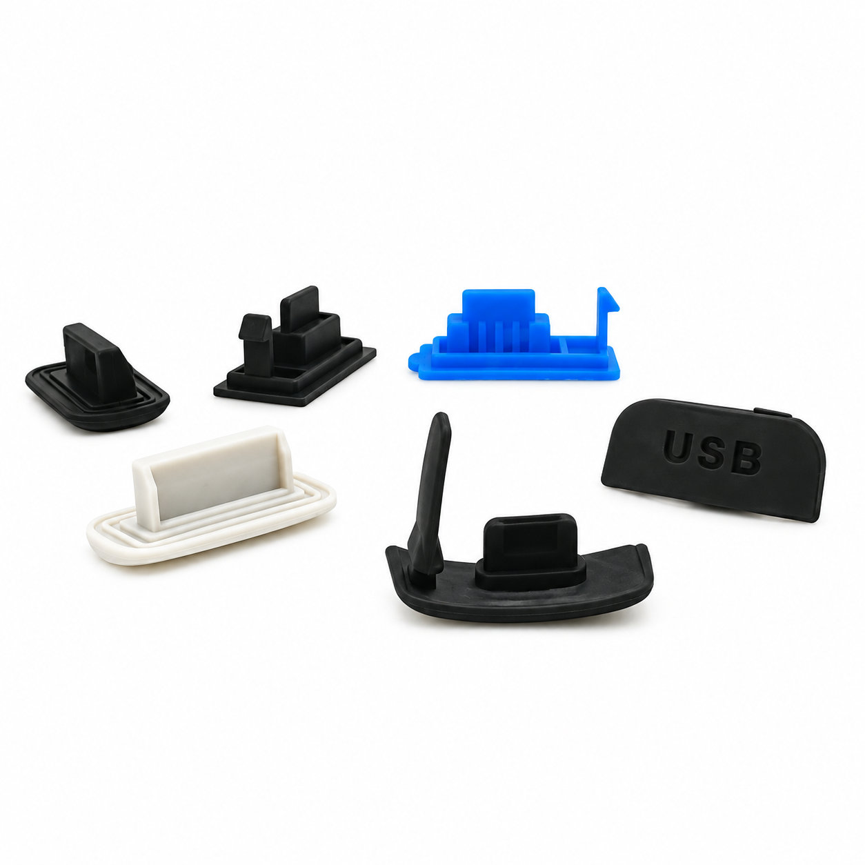 Customized USB charging port anti-dust cover