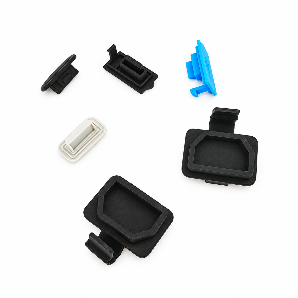 USB protective plastic caps/USB dust cover cap