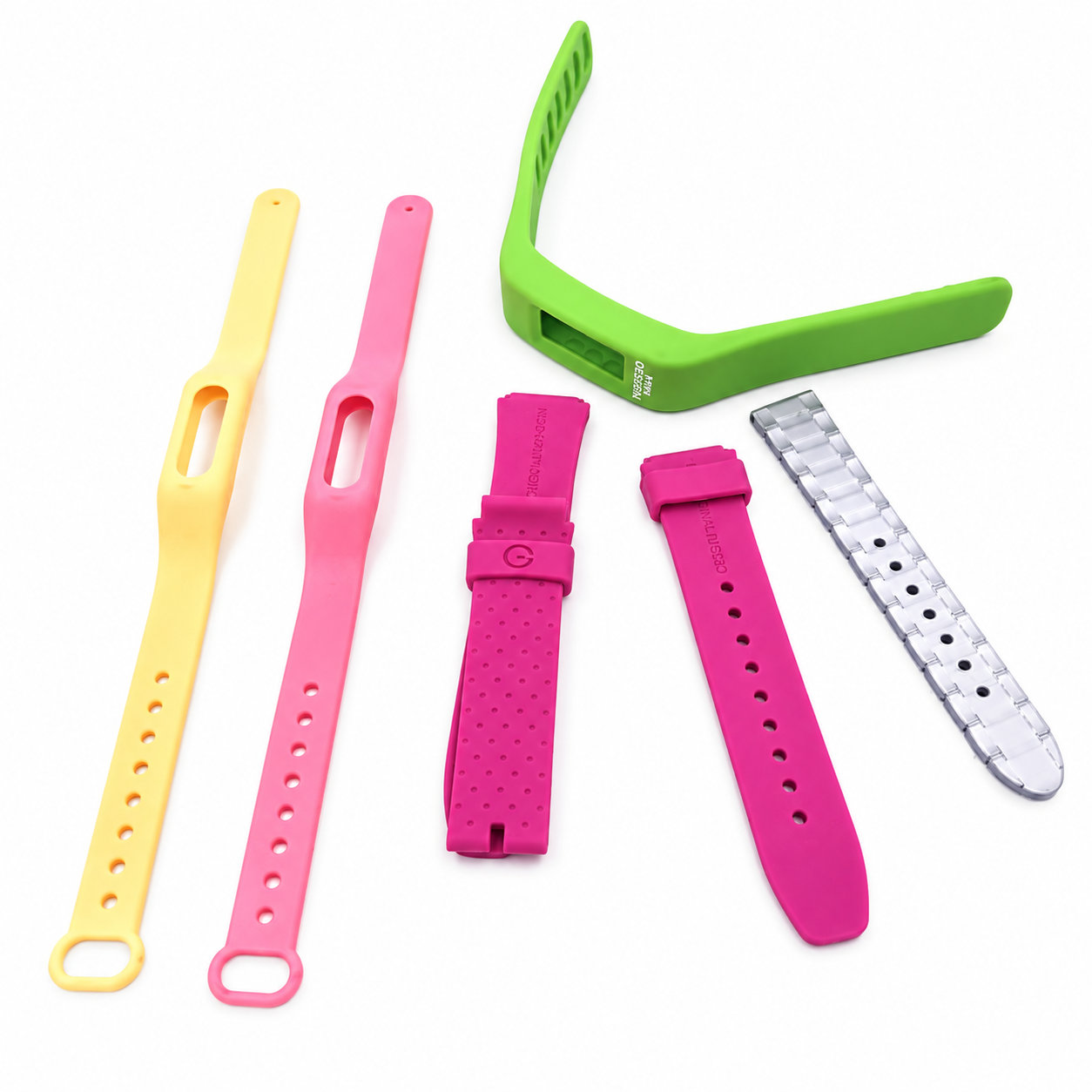 Silicone strap band customized silicone wrist band watch