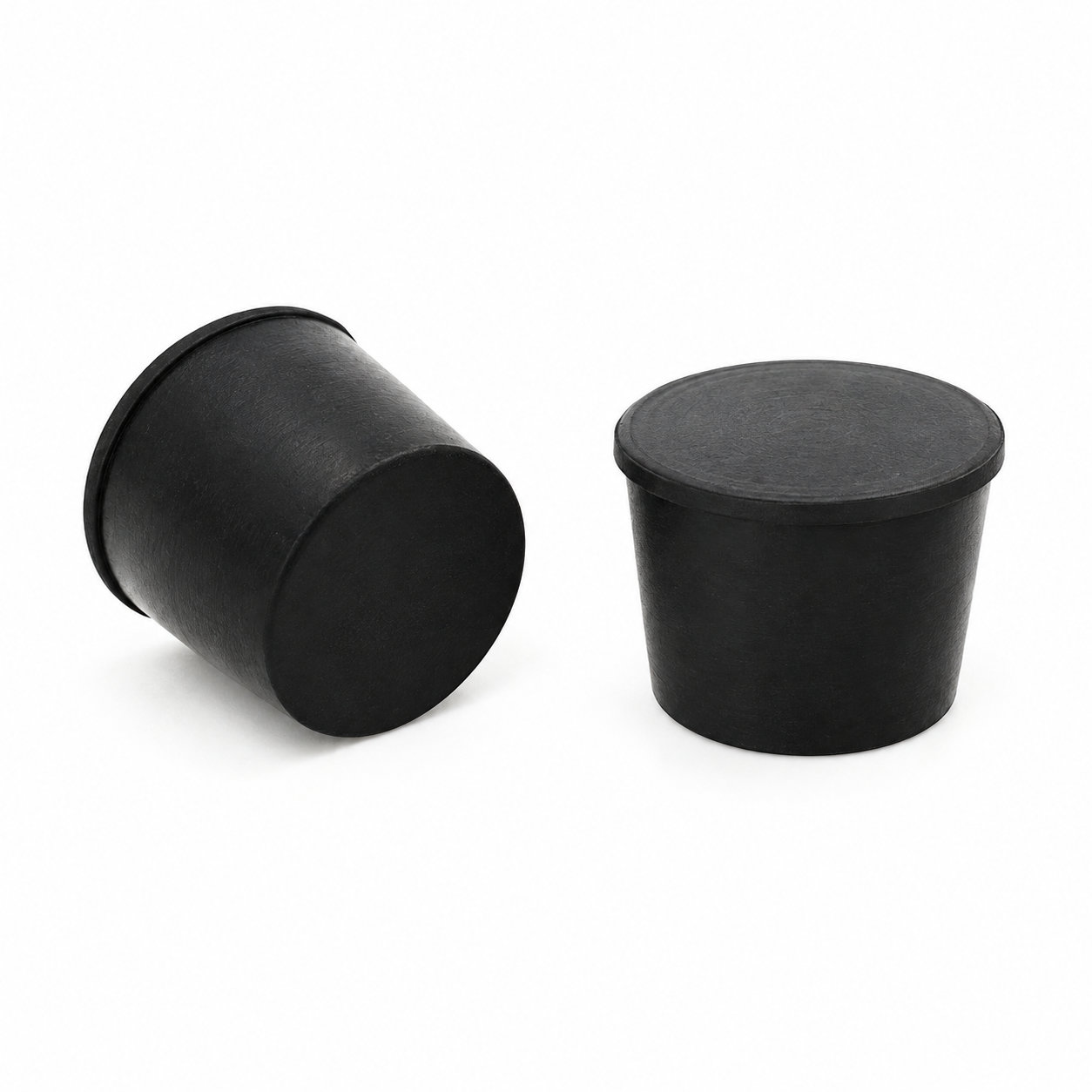 Custom made 8mm small silicone rubber hole plug