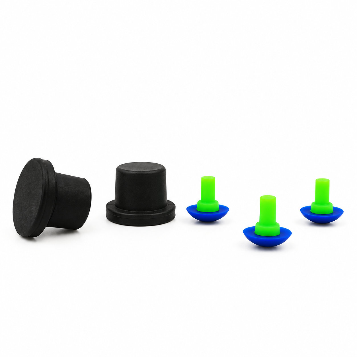Customized mushroom shaped rubber plug for hole
