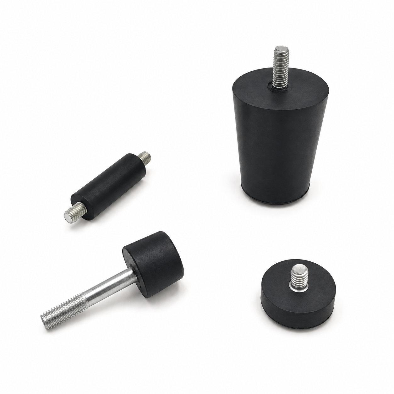Custom made shock rubber vibration isolator mounts