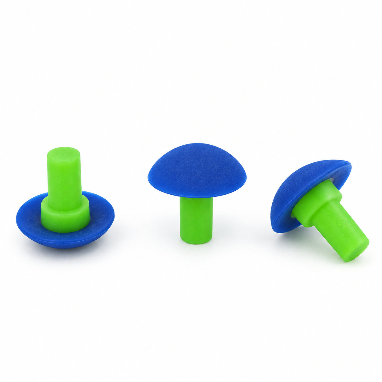 Heat resistant OEM mushroom silicone rubber hole plug