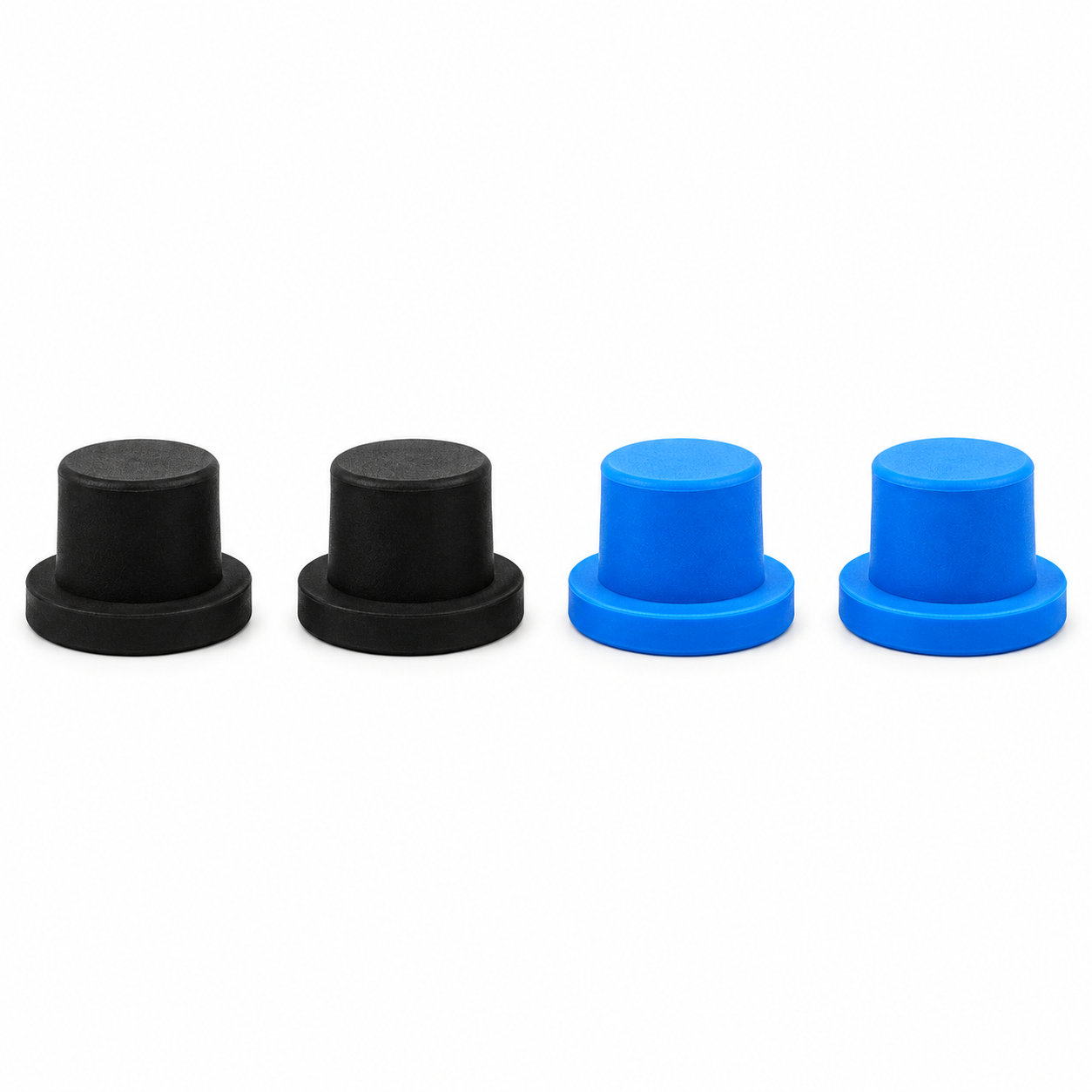Custom heat resistant silicone rubber pipe stopper/rubber solid plug