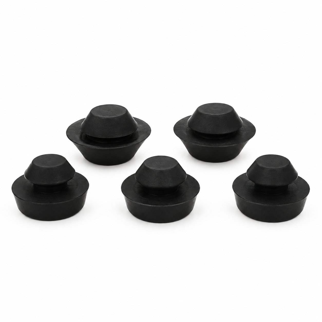 Factory price custom molded black rubber pipe plug