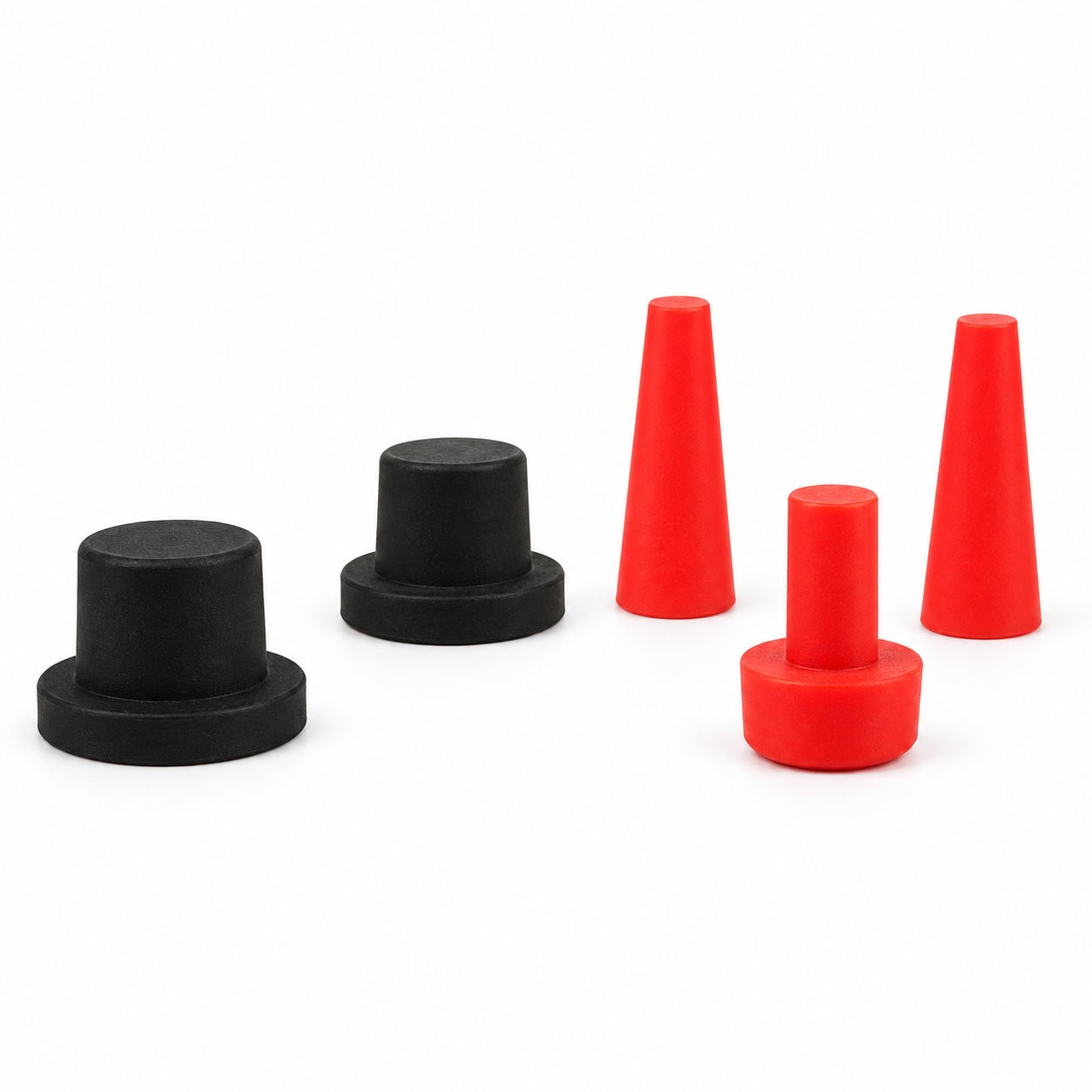 Customized rubber cone plug for pipe 8mm rubber hole plug