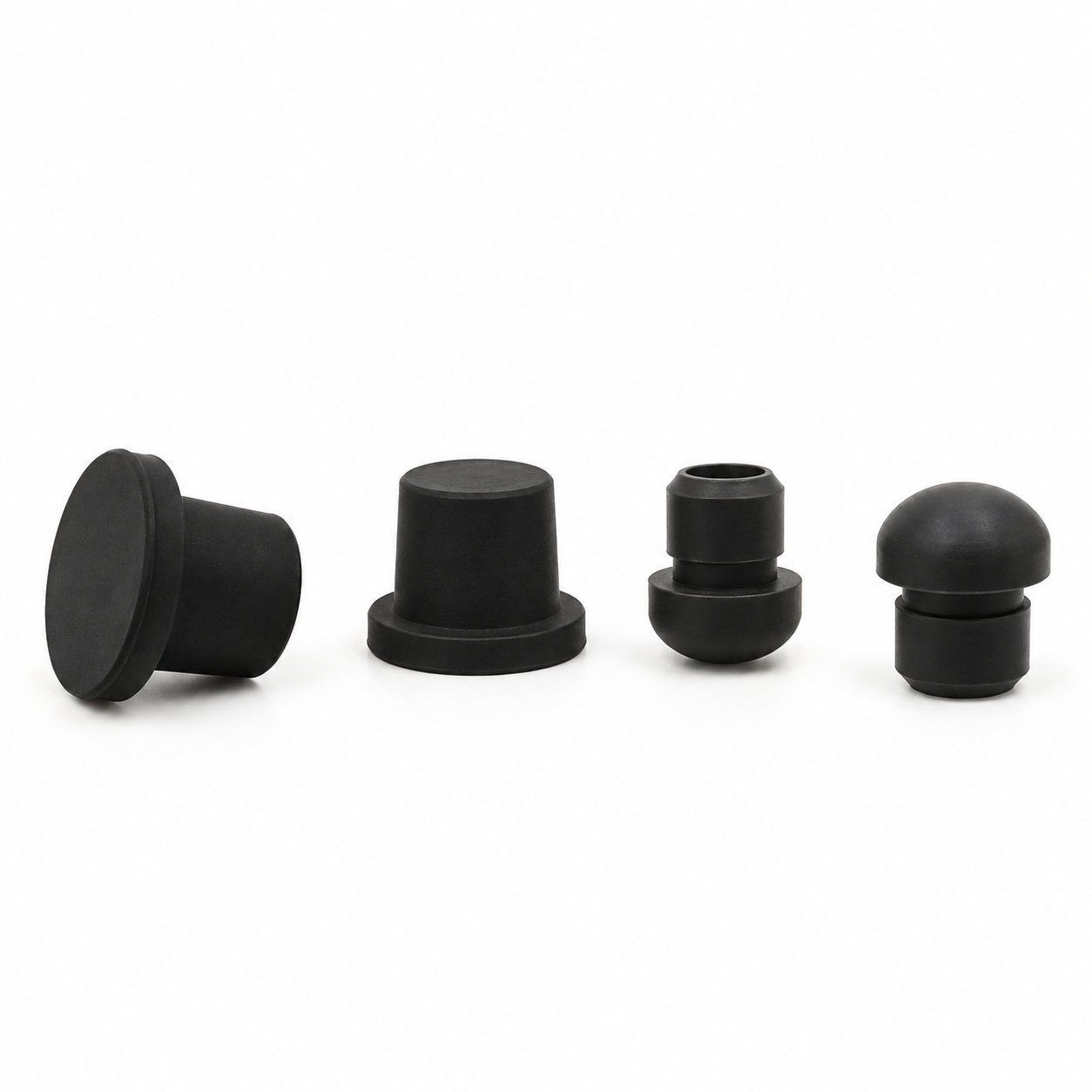 Custom 8mm oval round plug rubber hole stopper plug
