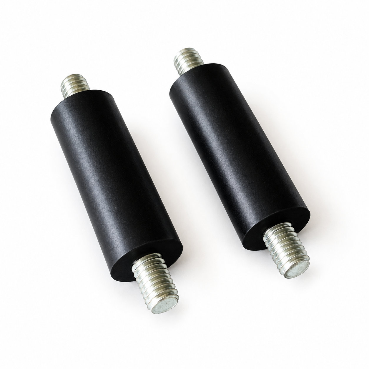 Molded rubber durable bumper/silicone shock-absorber with bolt