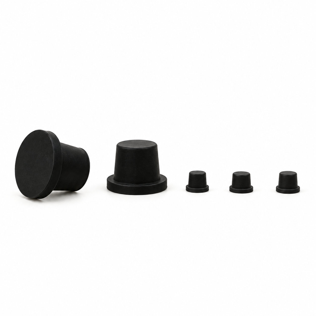 Factory customized silicone rubber stoppers/rubber grommet plug