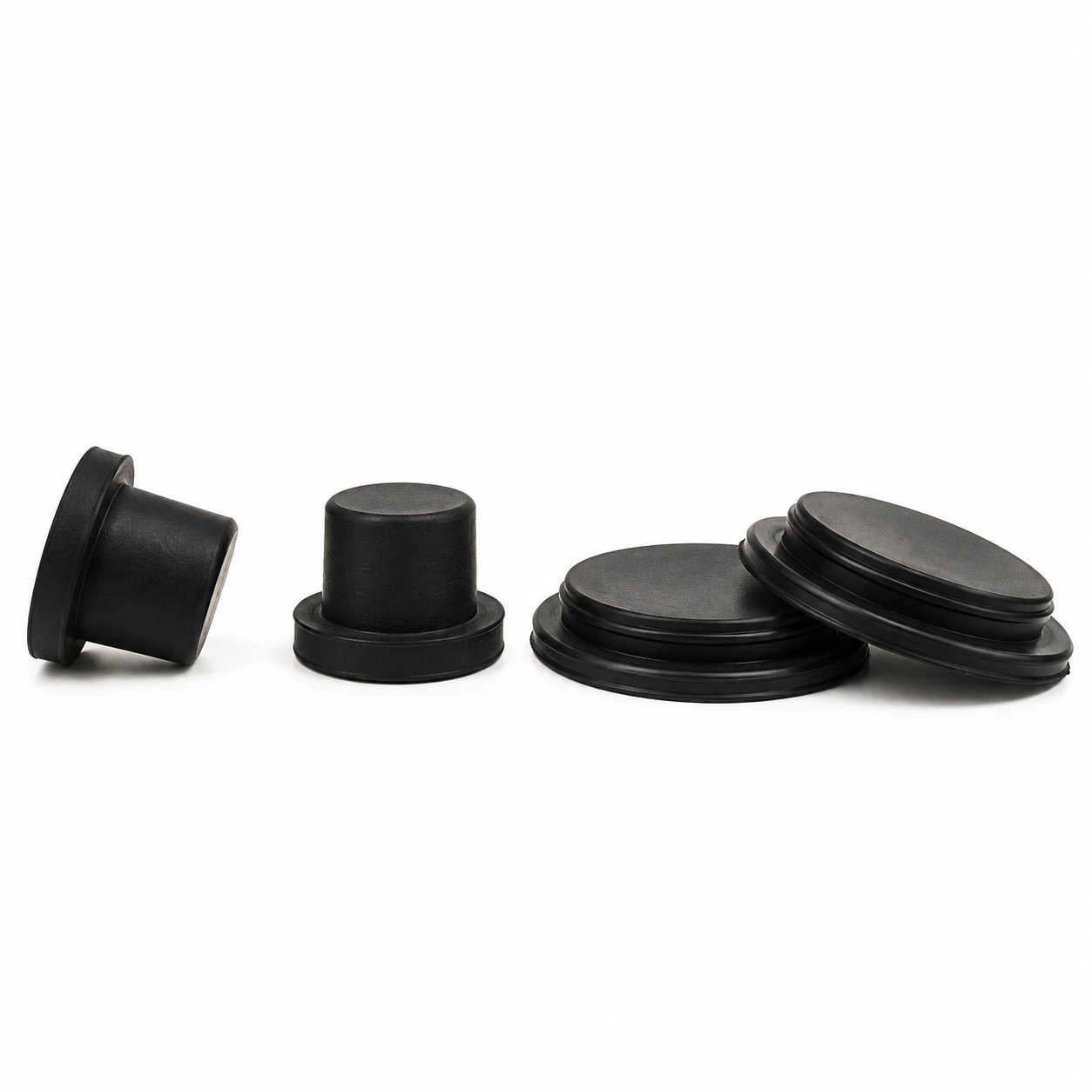 Electrical silicone rubber waterproof automotive plug grommet