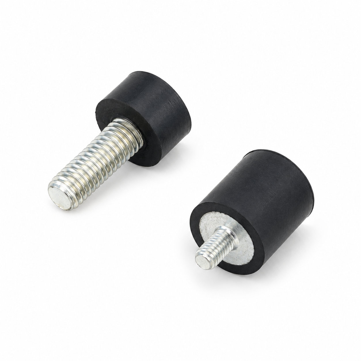 Custom molded durable rubber mounts for medical equipment