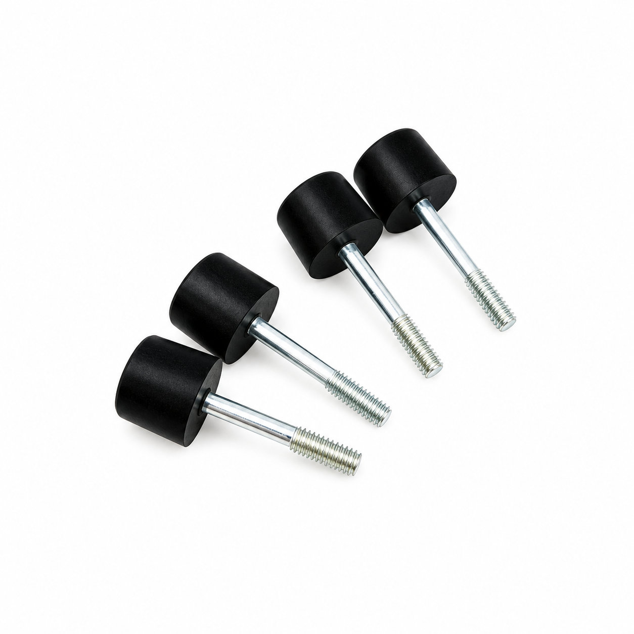 Molded oil-proof round EPDM dampers/rubber mounts with bolt