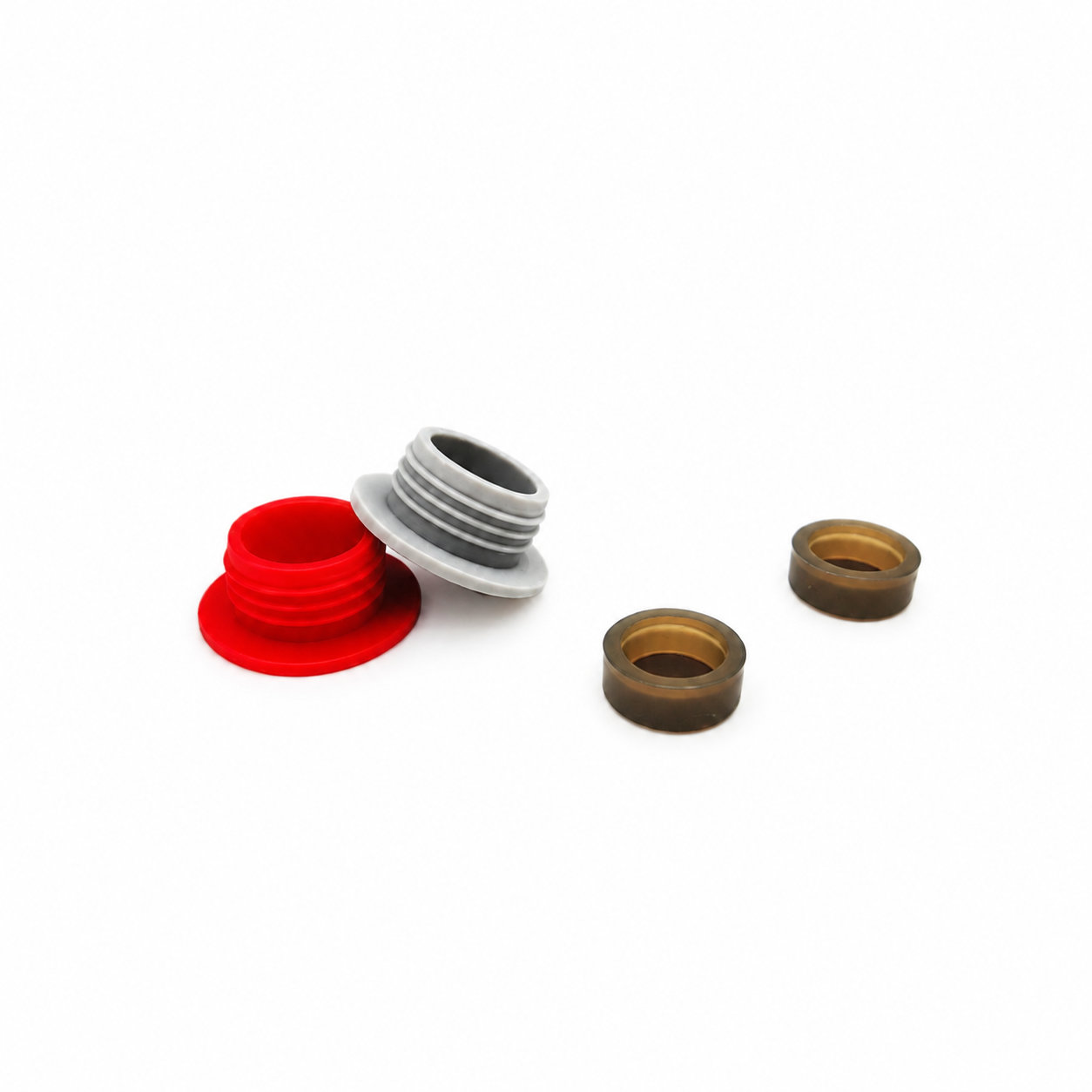 Custom molded size rubber seal plug silicone bottle stopper