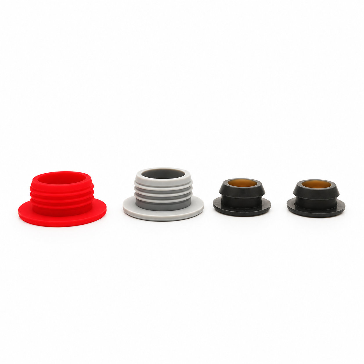 Custom made silicone rubber stopper for pharma application